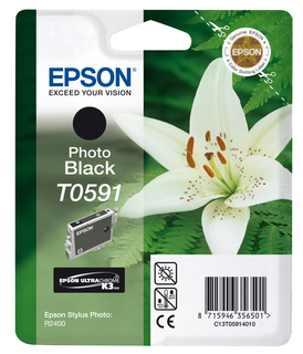 T0591 Photo black till Epson R2400